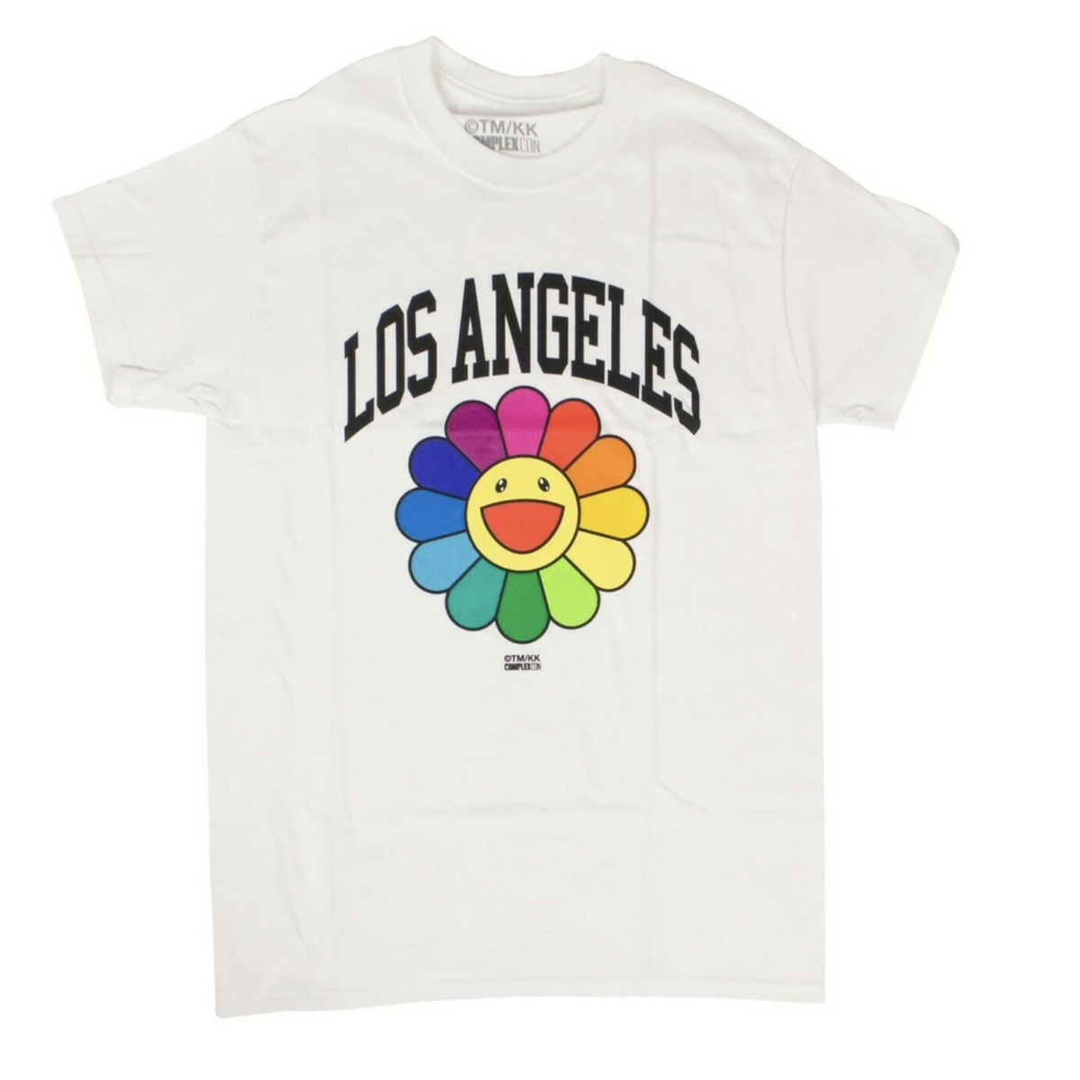 Takashi Marukami x ComplexCon LA Flower Tee - White Takashi Murakami