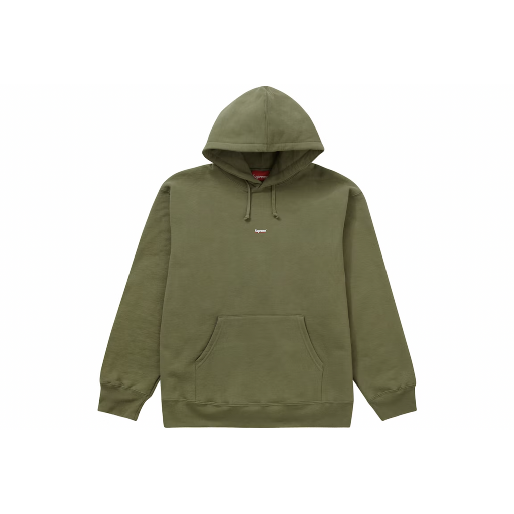 Supreme Underline Hooded Sweatshirt - Light Olive