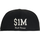 Supreme $1M Metallic Box Logo New Era Hat - Black