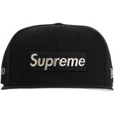 Supreme $1M Metallic Box Logo New Era Hat - Black