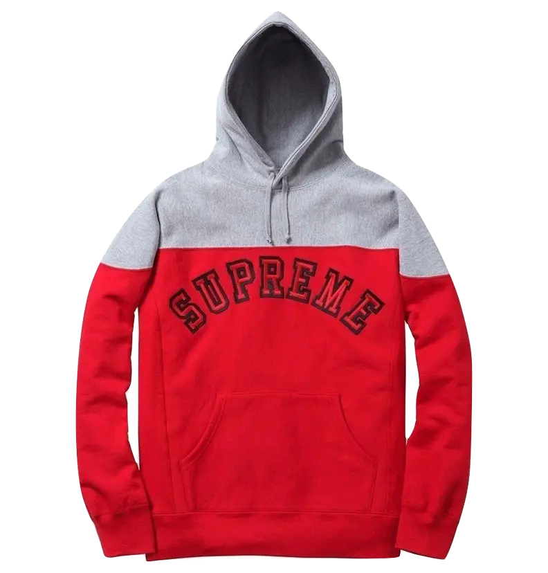 Supreme 2 Tone Arc Logo Pullover Hoodie Supreme