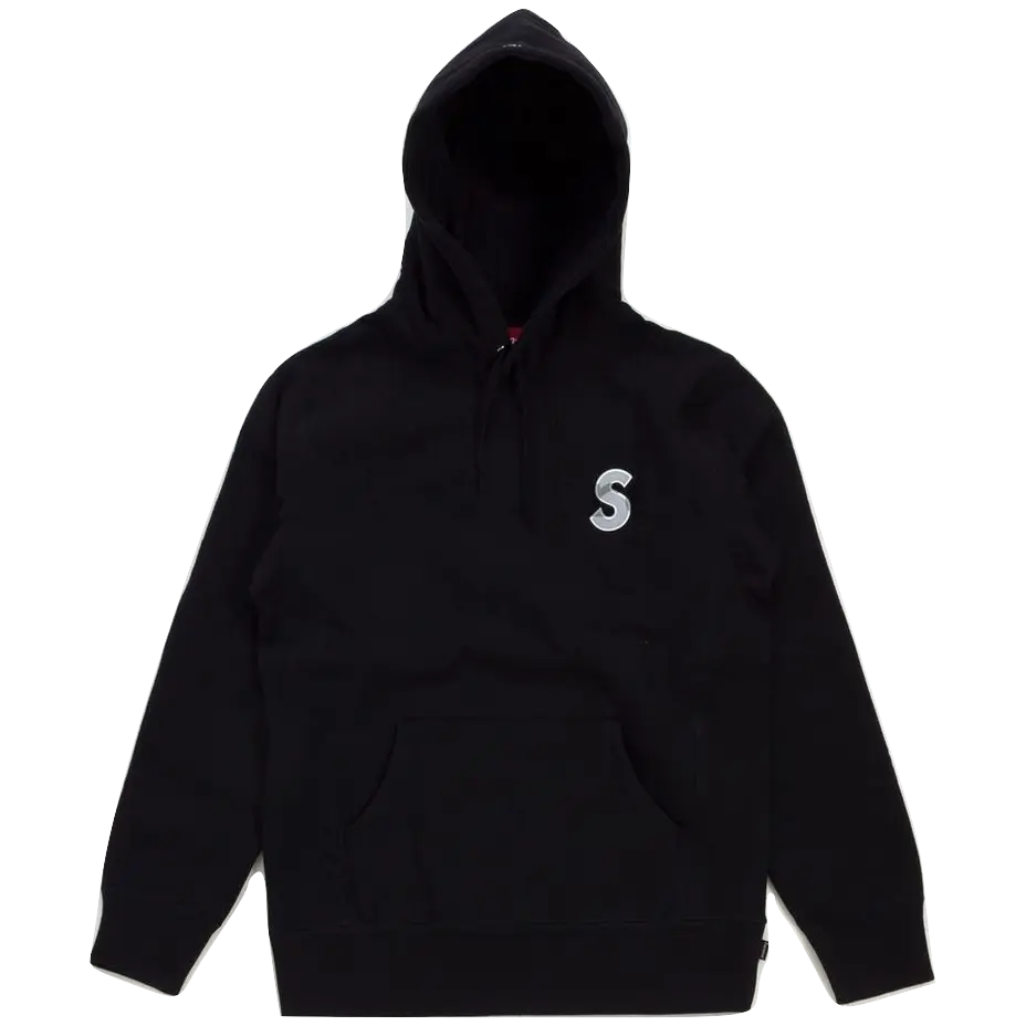 Supreme 3M Reflective S Logo Hooded Sweatshirt - Black - Used Supreme