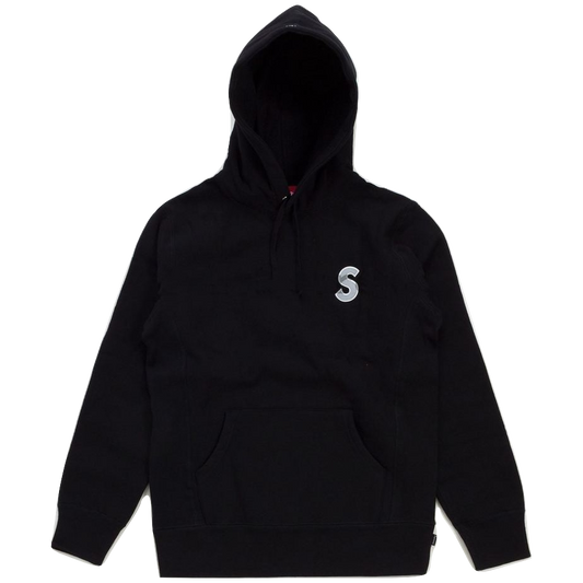 Supreme 3M Reflective S Logo Hooded Sweatshirt - Black - Used