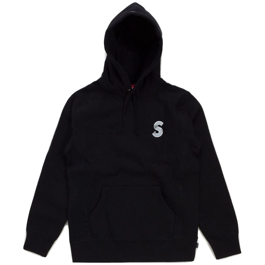 Supreme 3M Reflective S Logo Hooded Sweatshirt - Black - Used