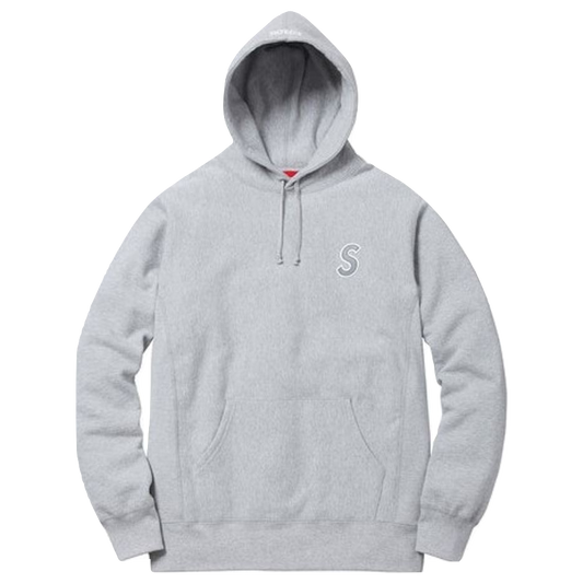 Supreme 3M Reflective S Logo Hooded Sweatshirt - Heather Grey - Used