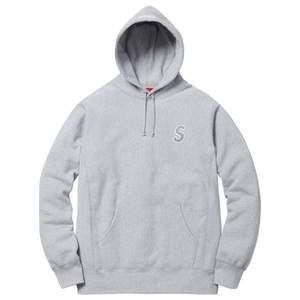 Supreme 3M Reflective S Logo Hooded Sweatshirt - Heather Grey - Used