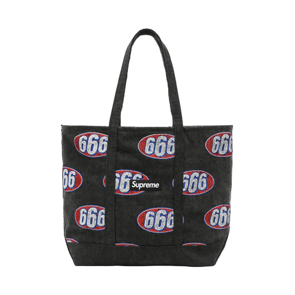 Supreme 666 Denim Tote Bag Supreme