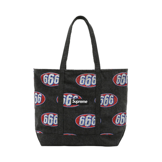 Supreme 666 Denim Tote Bag