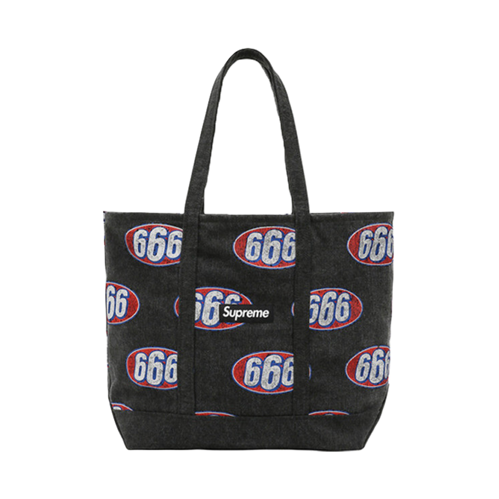 Supreme 666 Denim Tote Bag