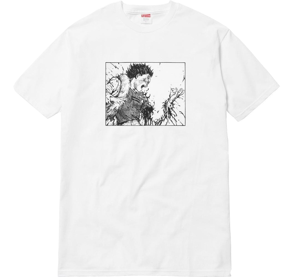 Supreme/Akira Arm Tee - White