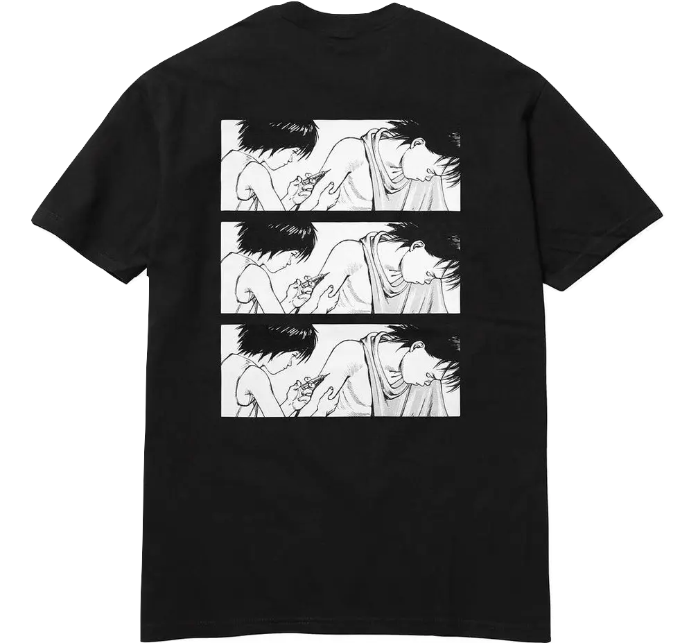 Supreme/Akira Syringe Tee - Black Supreme