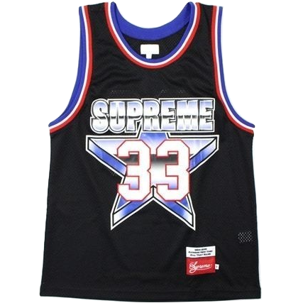 Supreme All Star Basketball Jersey - Black - Used