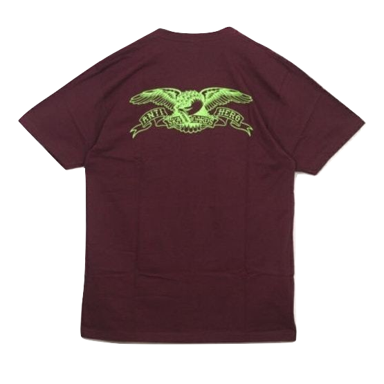 Supreme Anti Hero Eagle Pocket Tee - Burgundy