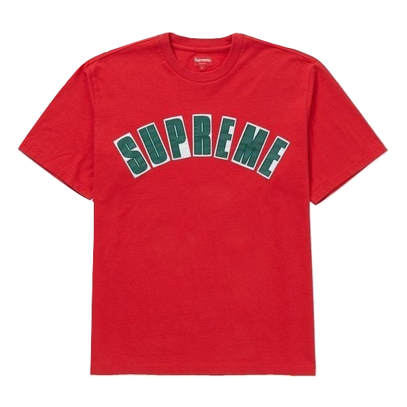 Supreme Arc Applique S/S Top - Red Supreme