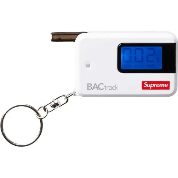 Supreme BACTRACK Go Keychain Breathalyzer - White Supreme