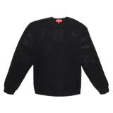 Supreme Back Logo Sweater - Black