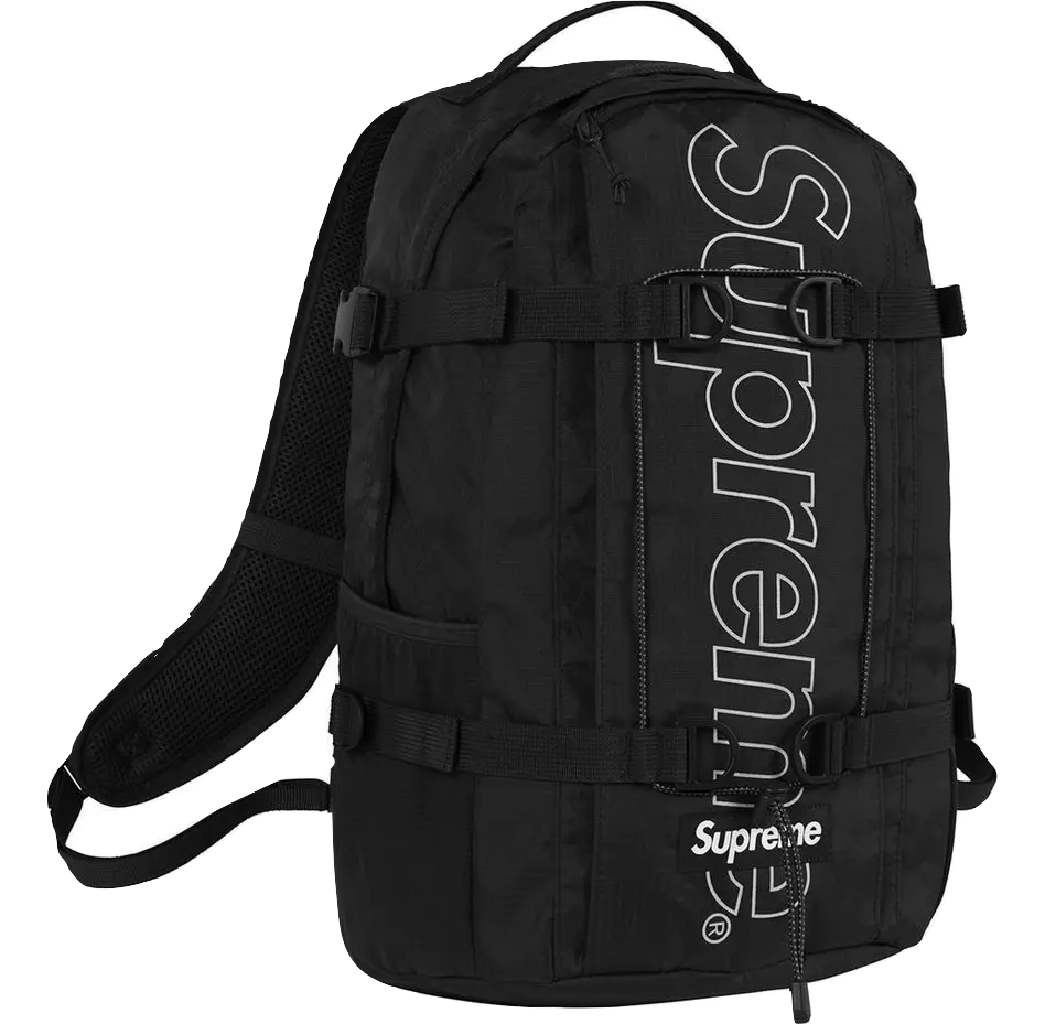 Supreme Backpack FW18 - Black Supreme