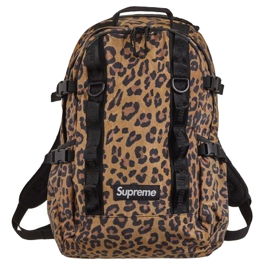 Supreme Backpack - Leopard FW20