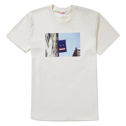 Supreme Banner Tee - Natural Supreme