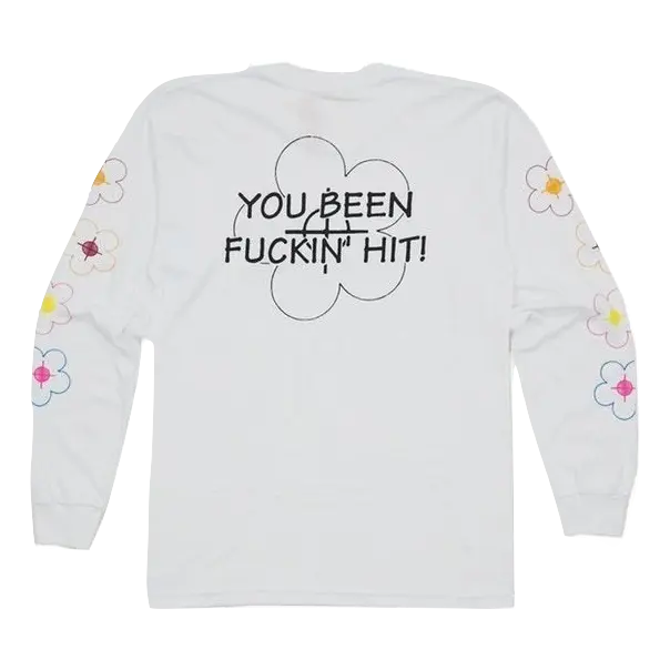 Supreme Been Hit L/S Tee - White - Used Supreme