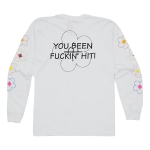 Supreme Been Hit L/S Tee - White Supreme