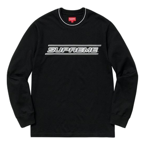Supreme Bevel L/S Top - Black