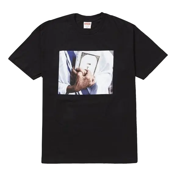 Supreme Bible Tee - Black Supreme