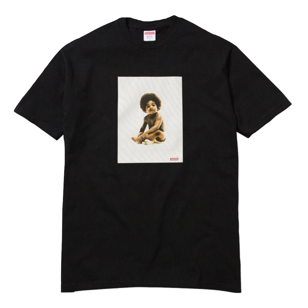 Supreme Biggie Tee - Black - Used