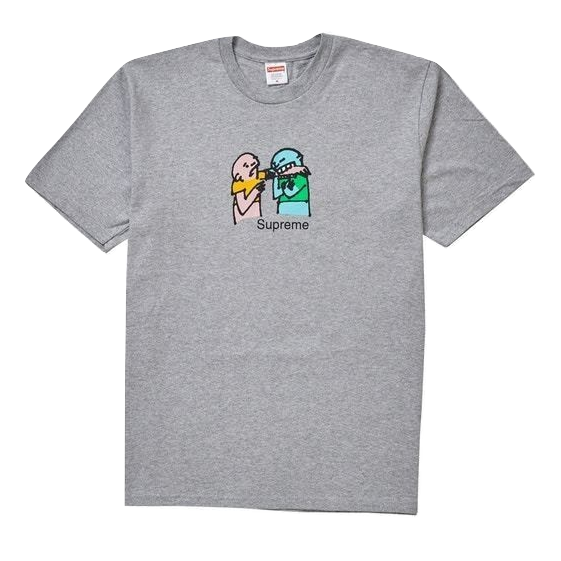 Supreme Bite Tee - Heather Grey
