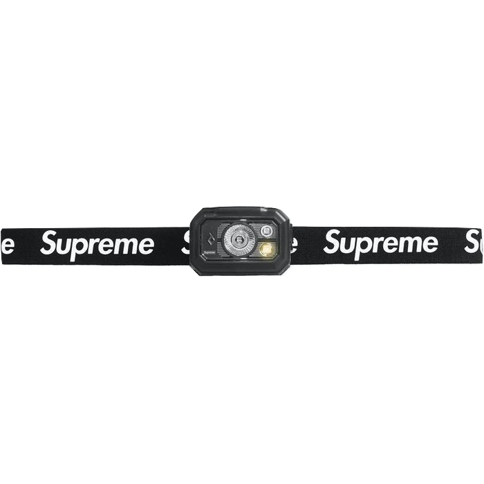 Supreme Black Diamond Storm 400 Headlamp - Black Supreme