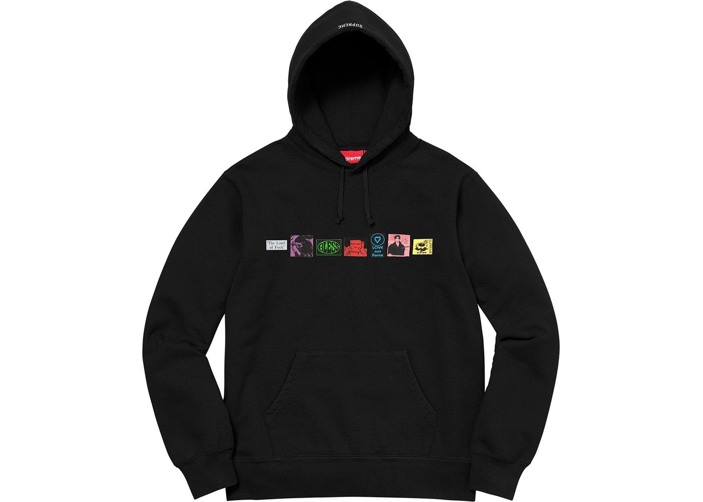 Supreme Bless Hooded Sweatshirt - Black