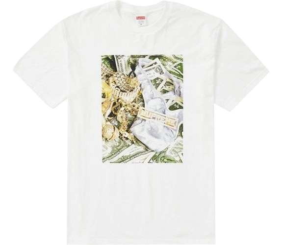 Supreme Bling Tee SS20 - White Supreme