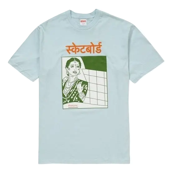 Supreme Bombay Tee - Pale Blue Supreme