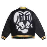 Supreme Bone Varsity Jacket - Black