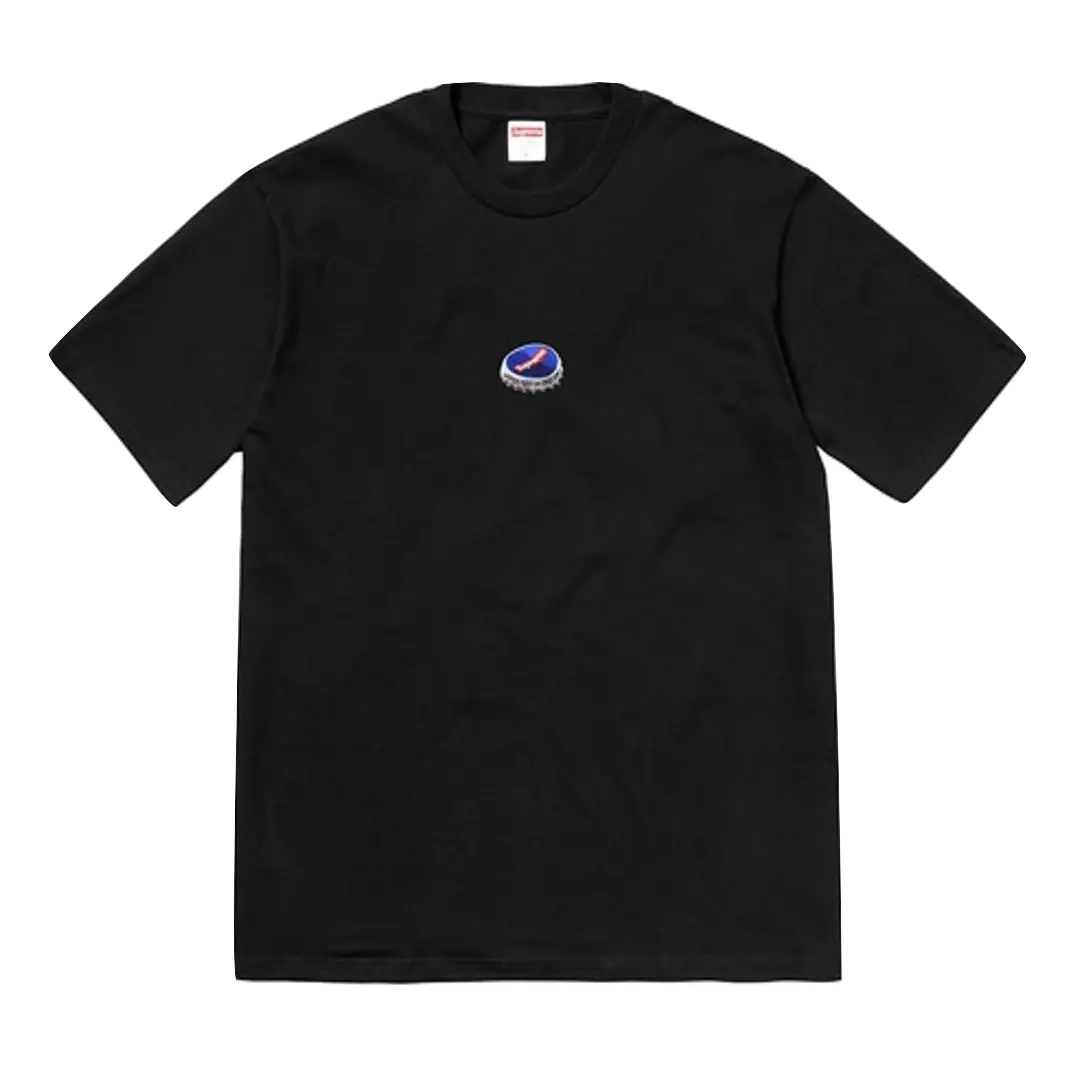 Supreme Bottle Cap Tee - Black Supreme