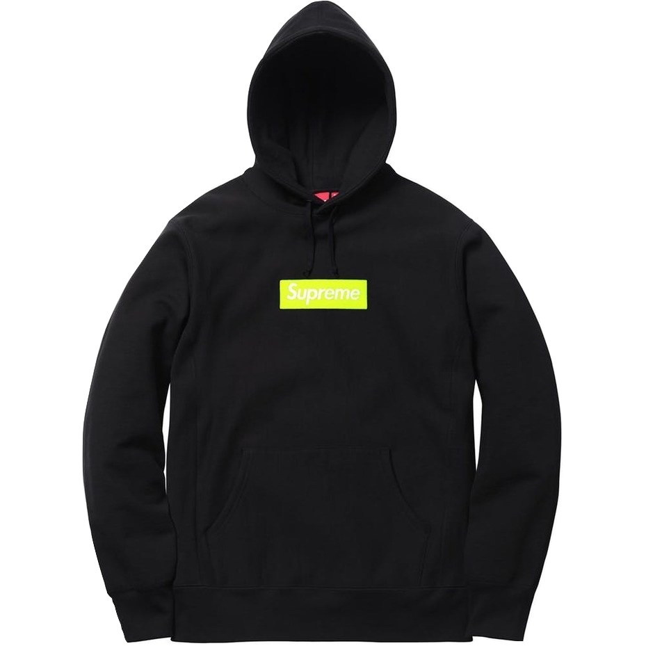 Supreme Box Logo Hooded Sweatshirt FW17 - Black
