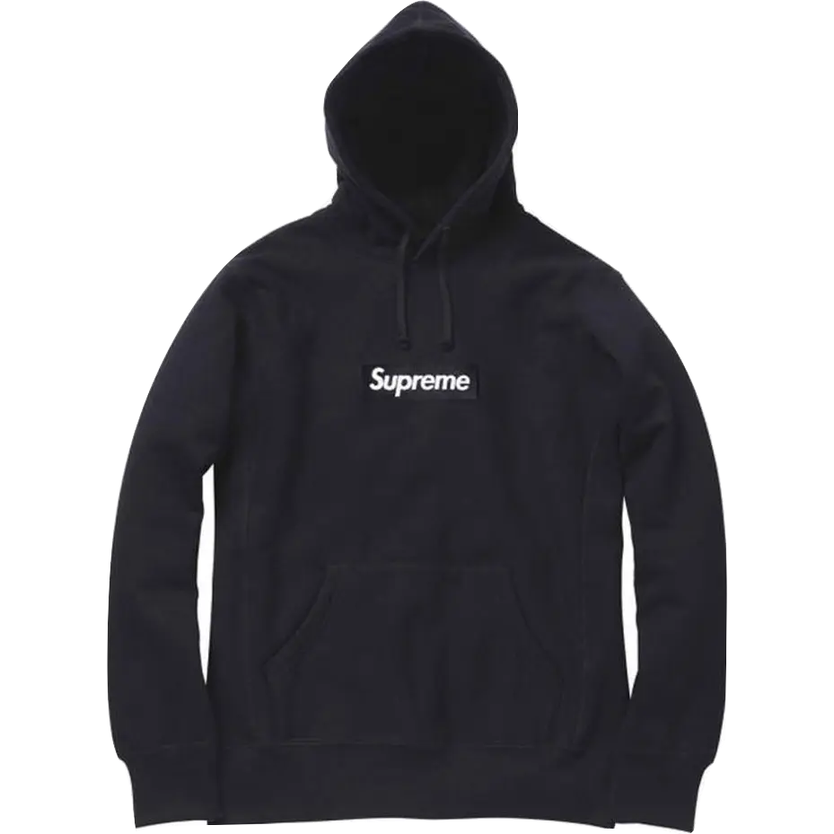 Supreme Box Logo Hooded Sweatshirt - Black(FW13) Supreme