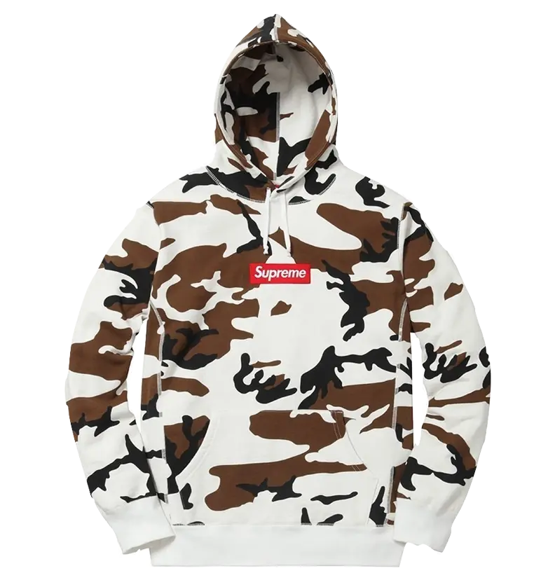 Supreme Box Logo Hooded Sweatshirt - Camo Supreme