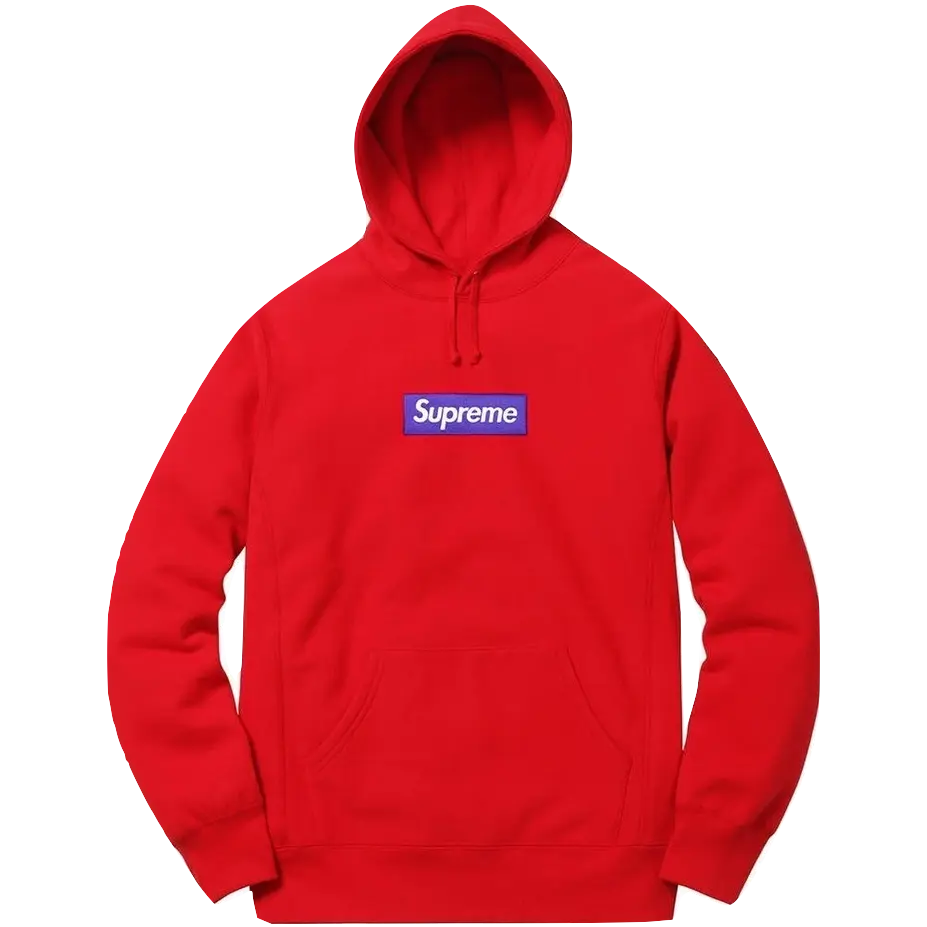 Supreme Box Logo Hooded Sweatshirt - Red Supreme