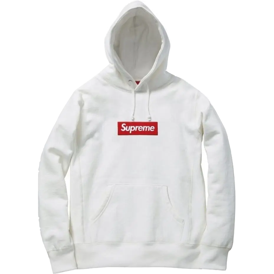 Supreme Box Logo Hooded Sweatshirt FW11 - White Supreme