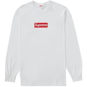 Supreme Box Logo L/S Tee - White