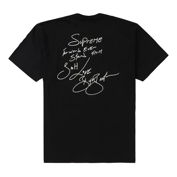 Supreme Buju Banton Tee - Black Supreme