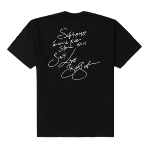 Supreme Buju Banton Tee - Black - Used Supreme