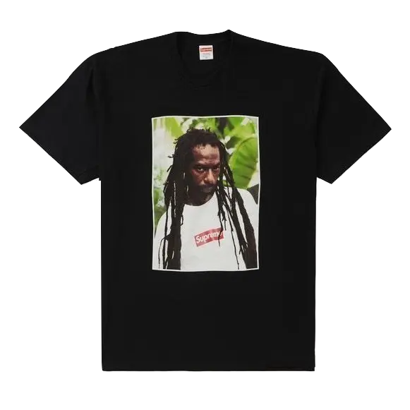 Supreme Buju Banton Tee - Black Supreme