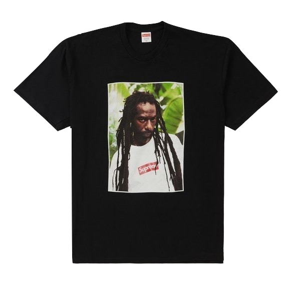 Supreme Buju Banton Tee - Black - Used Supreme