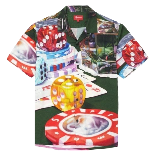 Supreme Casino Rayon Shirt - Green