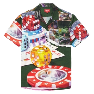 Supreme Casino Rayon Shirt - Green - Used
