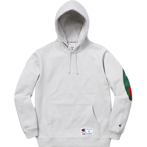 Supreme Champion Hooded Sweatshirt SS18 - Ash Grey Supreme