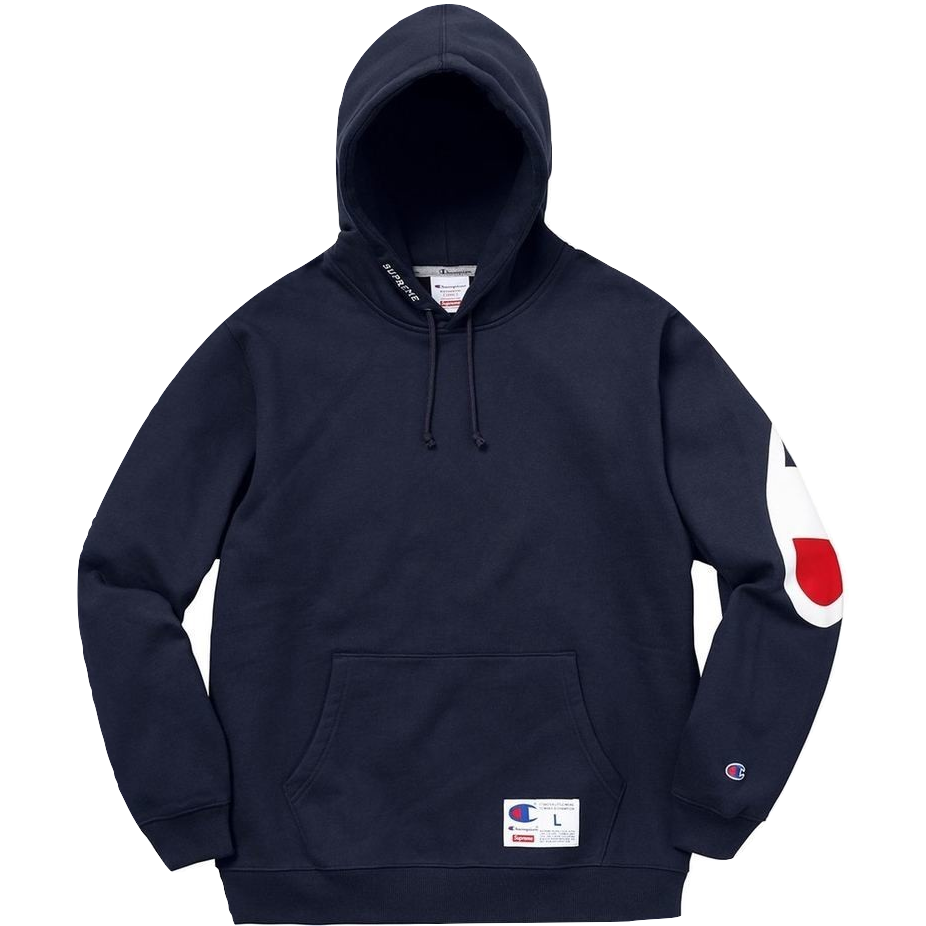 Supreme Champion Hooded Sweatshirt (SS18) Navy