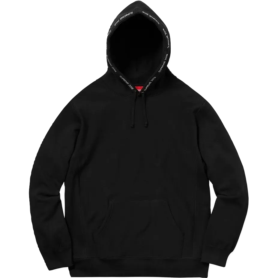 Supreme Channel Hooded Sweatshirt - Black Supreme